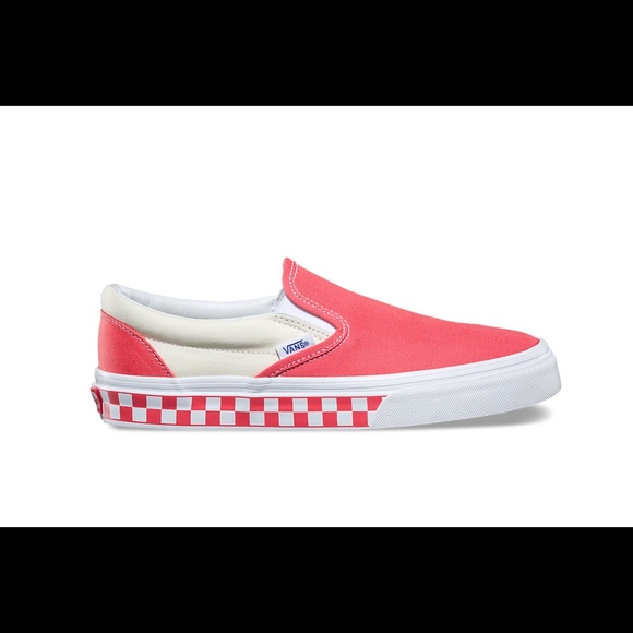 VANS CHECKERED SPICED CORAL - Picture 1 of 3